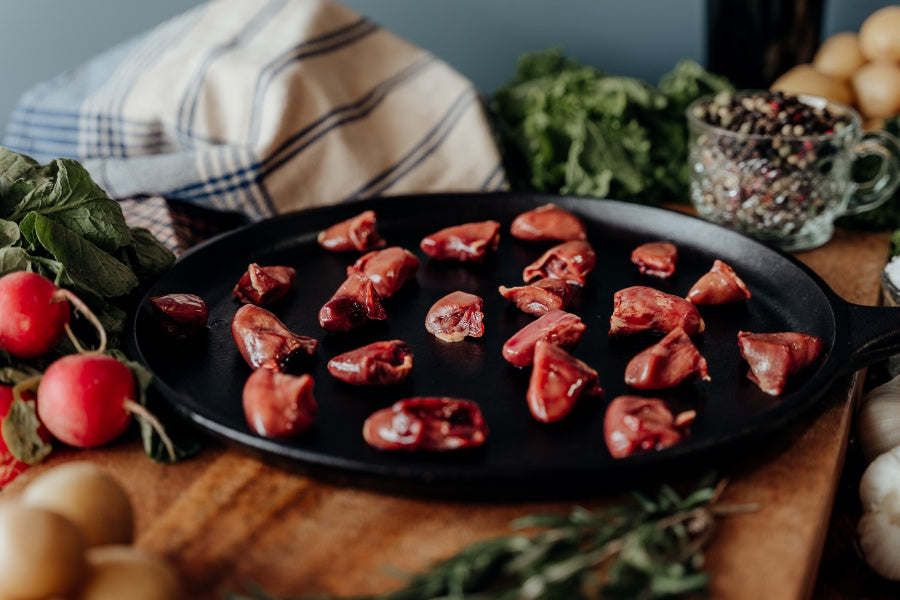Pasture-raised Chicken Hearts - 1 lb