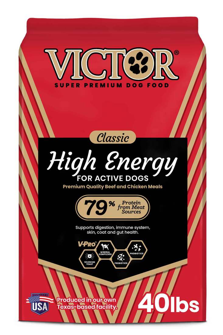 Victor High Energy Dry Dog Food 40lb