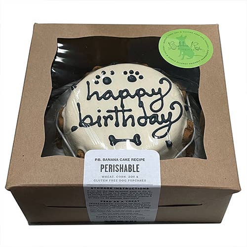 Bubba Rose White Dog Cake (Perishable)