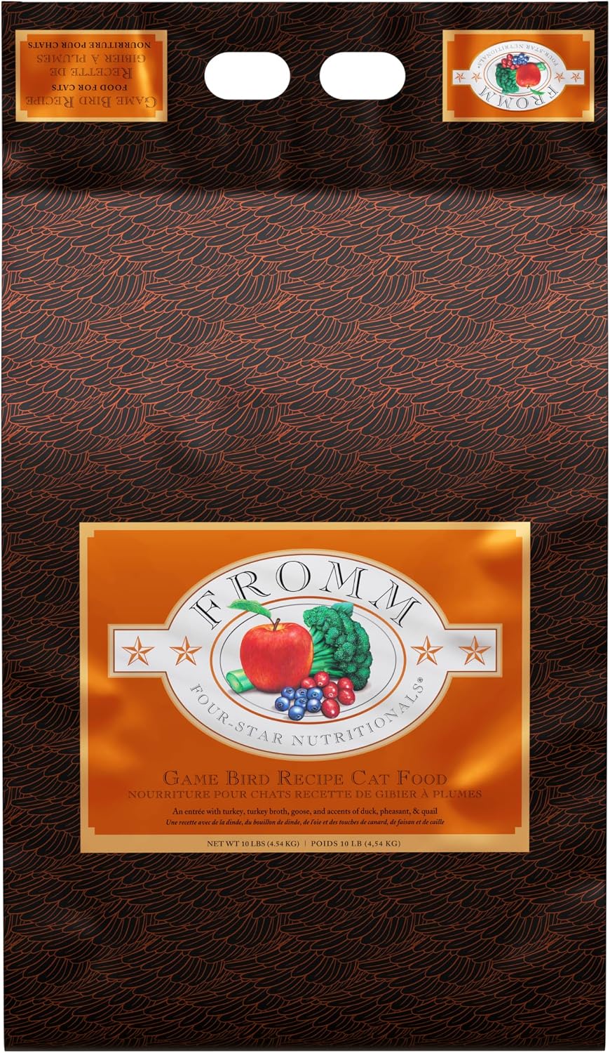 Fromm Four-Star Game Bird Recipe Dry Cat Food 10 lb