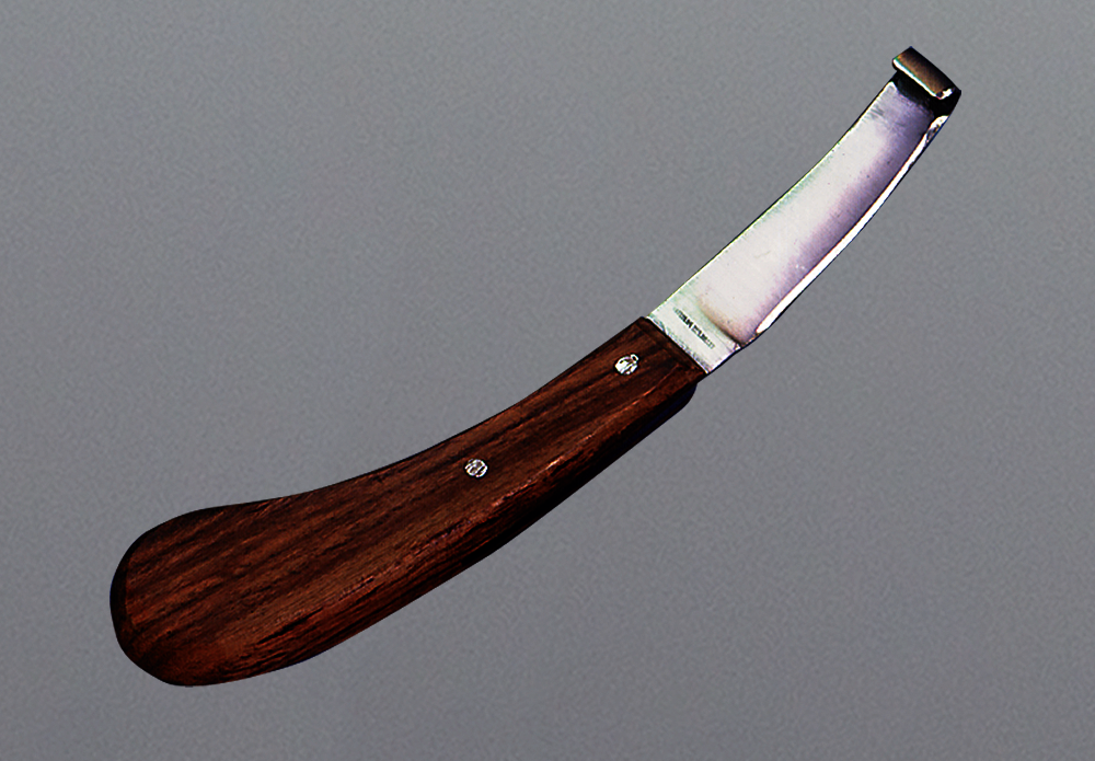 HOOF KNIFE RIGHT HAND