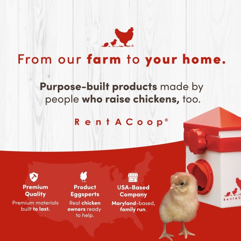 RentACoop Little Red Barn Chick Brooder