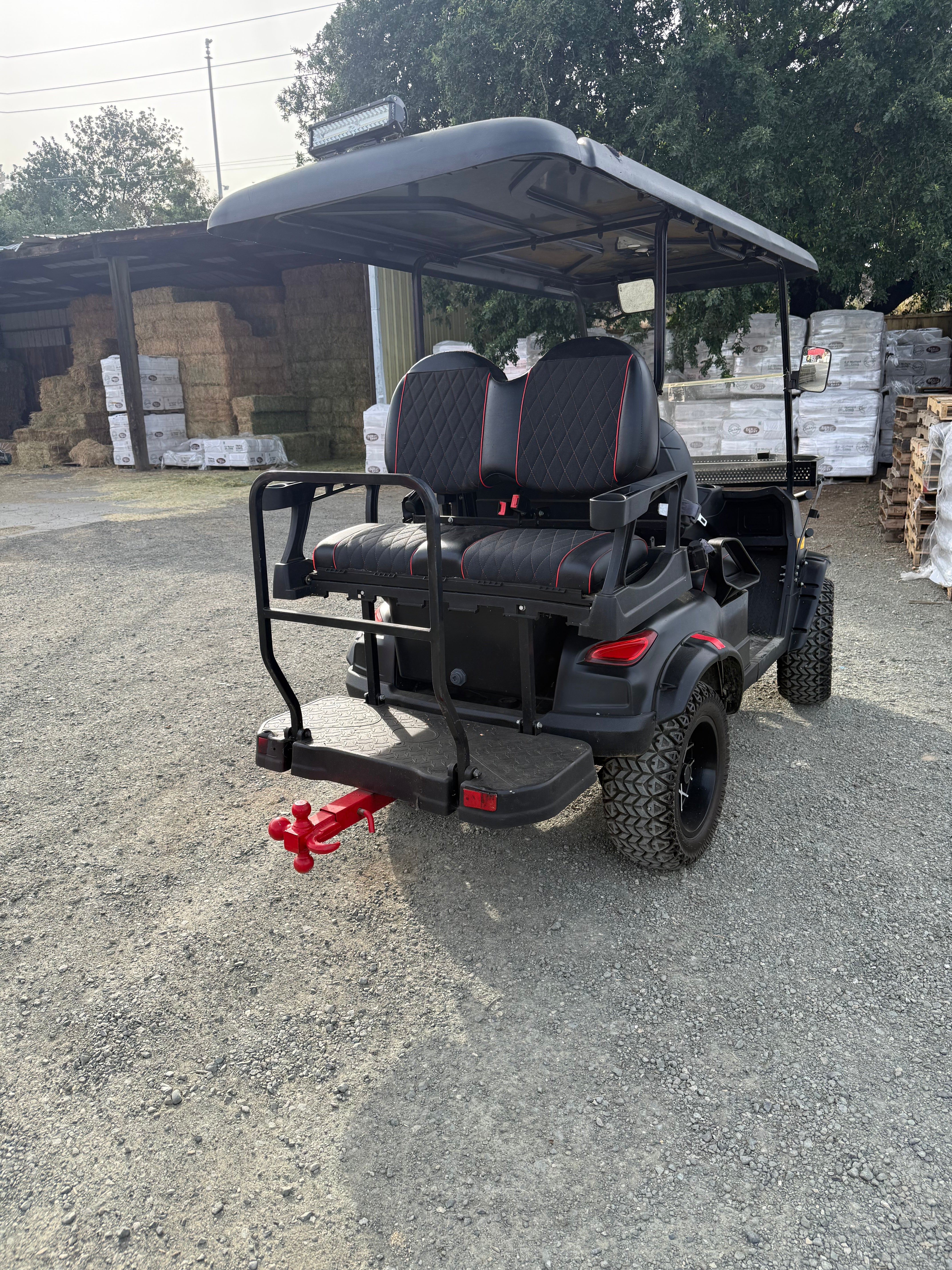 Golf Cart Colman 4 seat Black (Demo Model)
