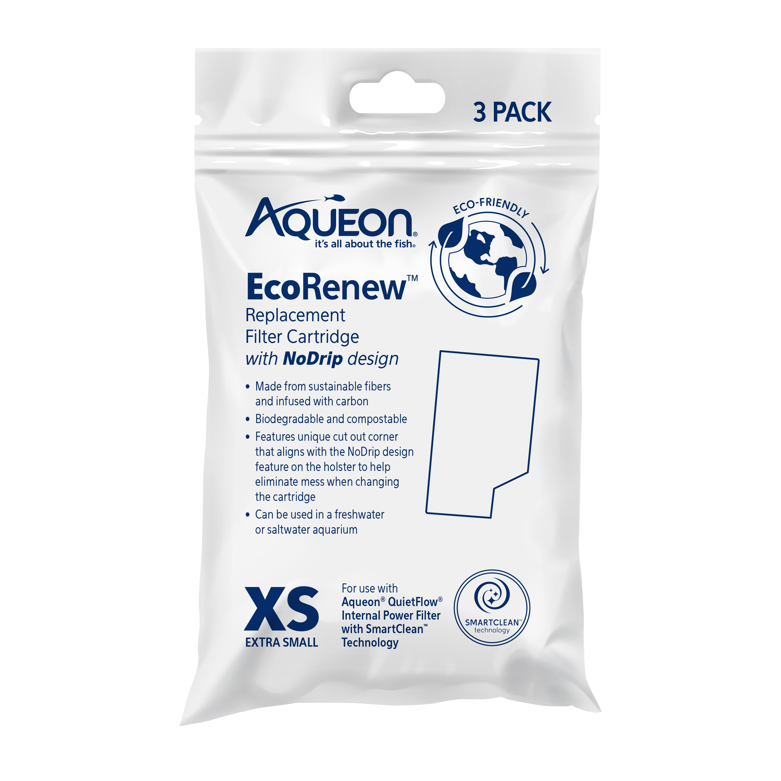 Aqueon CARTRIDGE XSMALL 3 PK