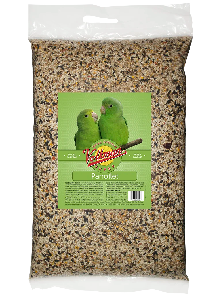 Volkman Avian Science Parrotlet Bird Food 20lb