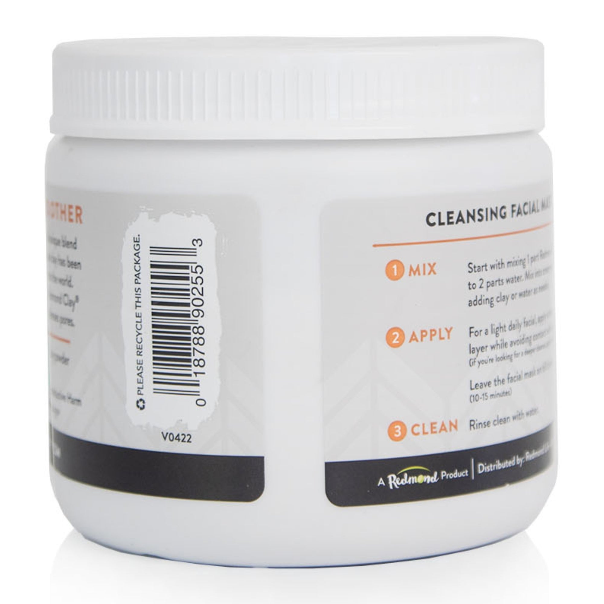 Redmond Ready-to-mix Bentonite Clay 10 oz Jar