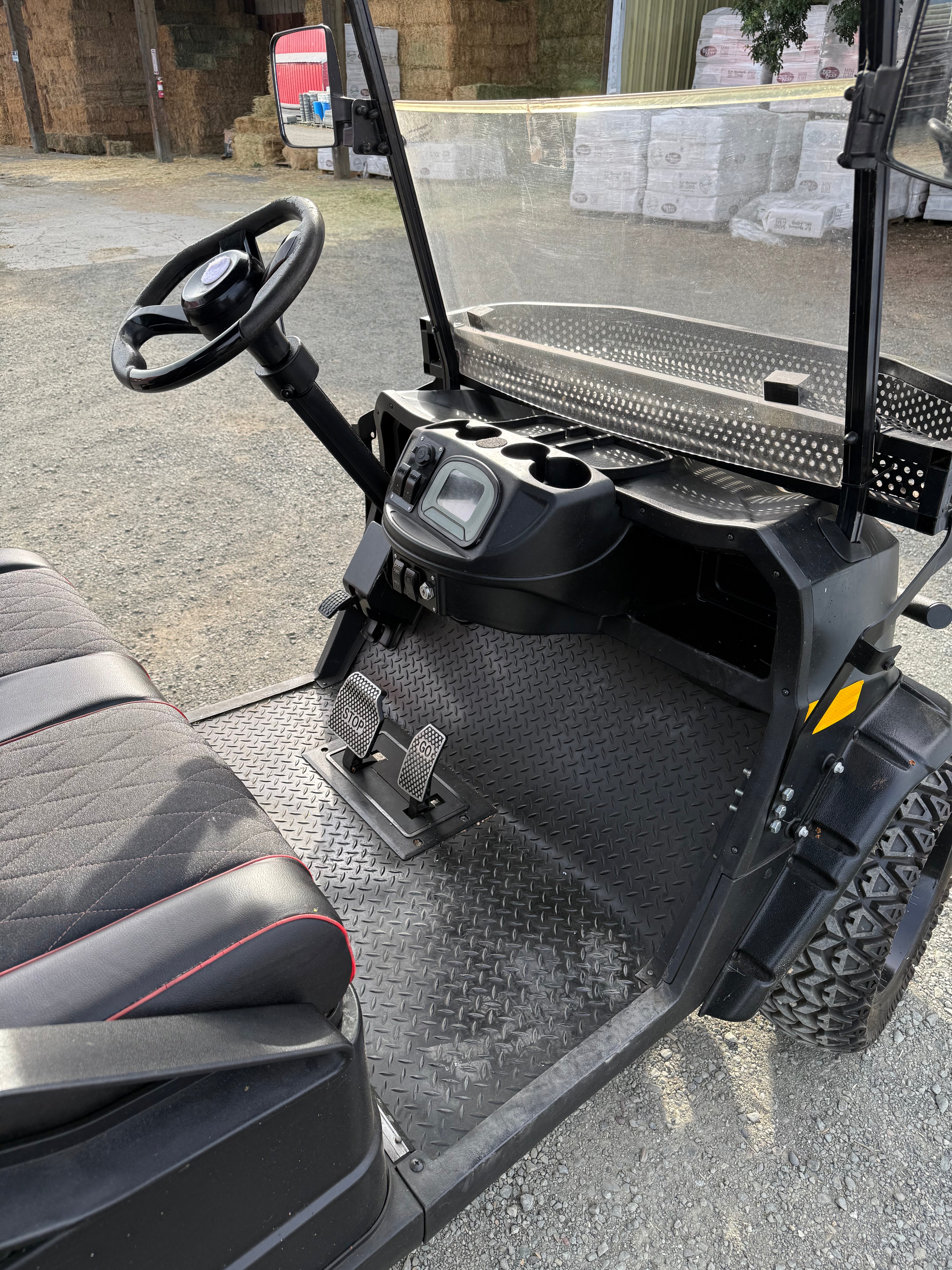 Golf Cart Colman 4 seat Black (Demo Model)