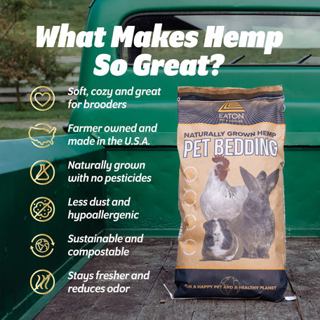 Naturally Grown Premium Hemp Pet Bedding 8 LB