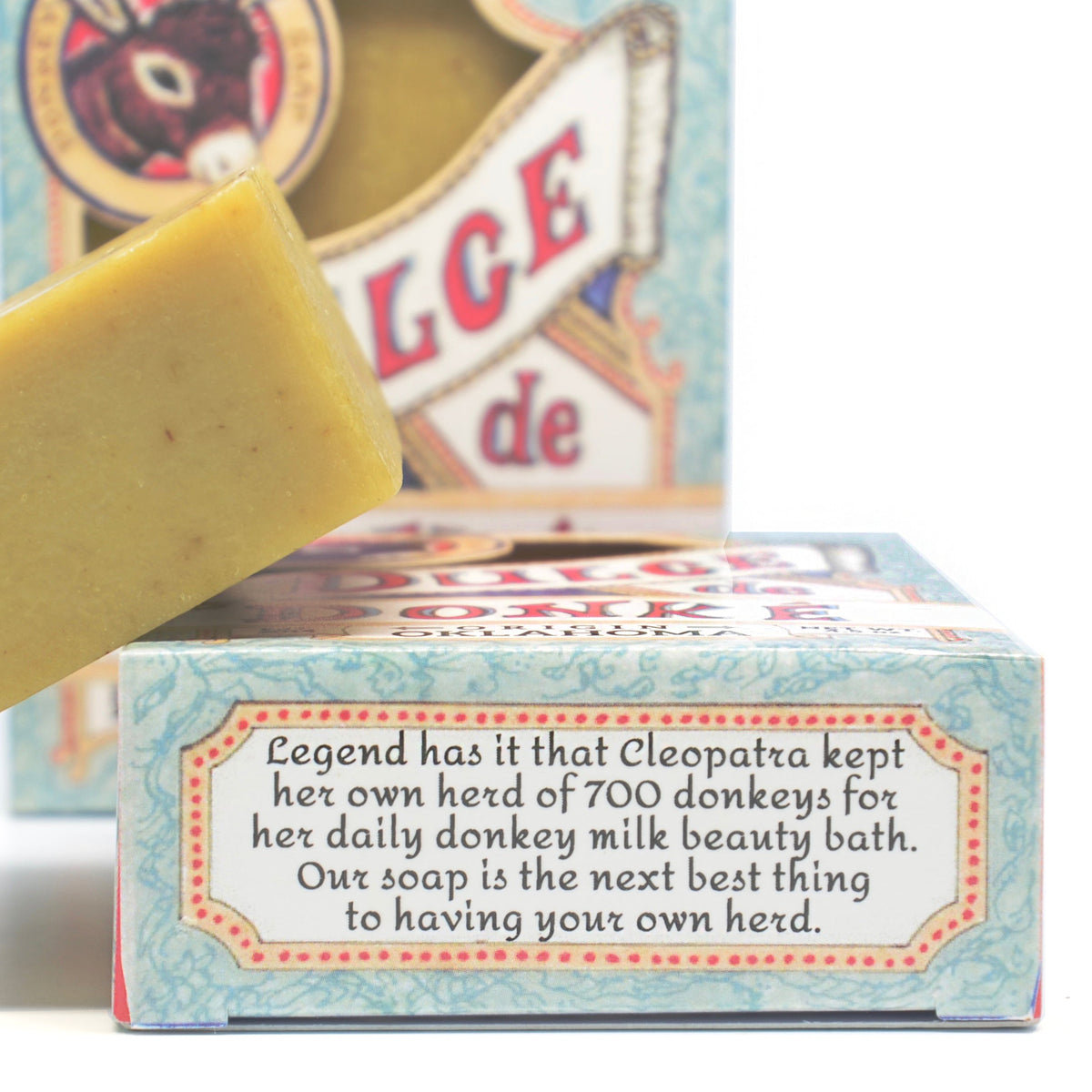 Donkey Milk Soap, Eucalyptus Mint and Moringa 4.5 oz