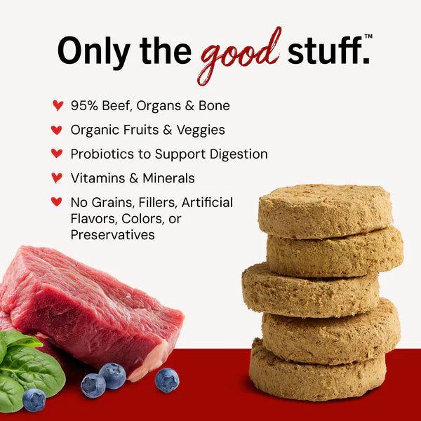 Stella & Chewy's Super Beef Freeze-Dried Patties 25oz
