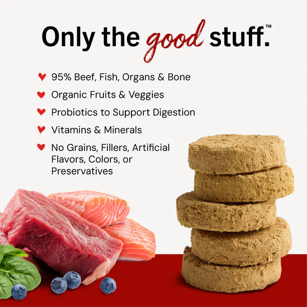 Stella & Chewy's Surf 'N Turf Freeze-Dried Patties for Dogs 14oz