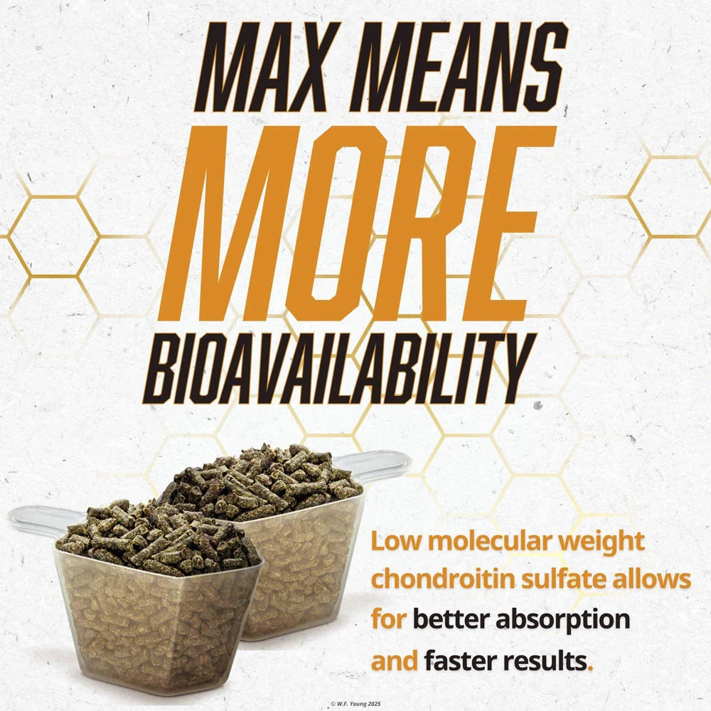 Absorbine Flex+Max Joint Health Supplement Pellets for Horses 10lb
