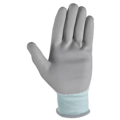Wells Lamont Coolmax Women's Indoor/Outdoor Knit Work Gloves Black/Gray Large 1 pair