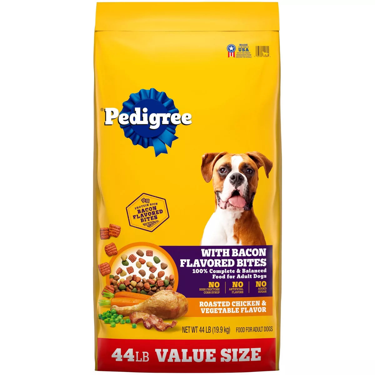 PEDIGREE Adult w/bacon 44lb