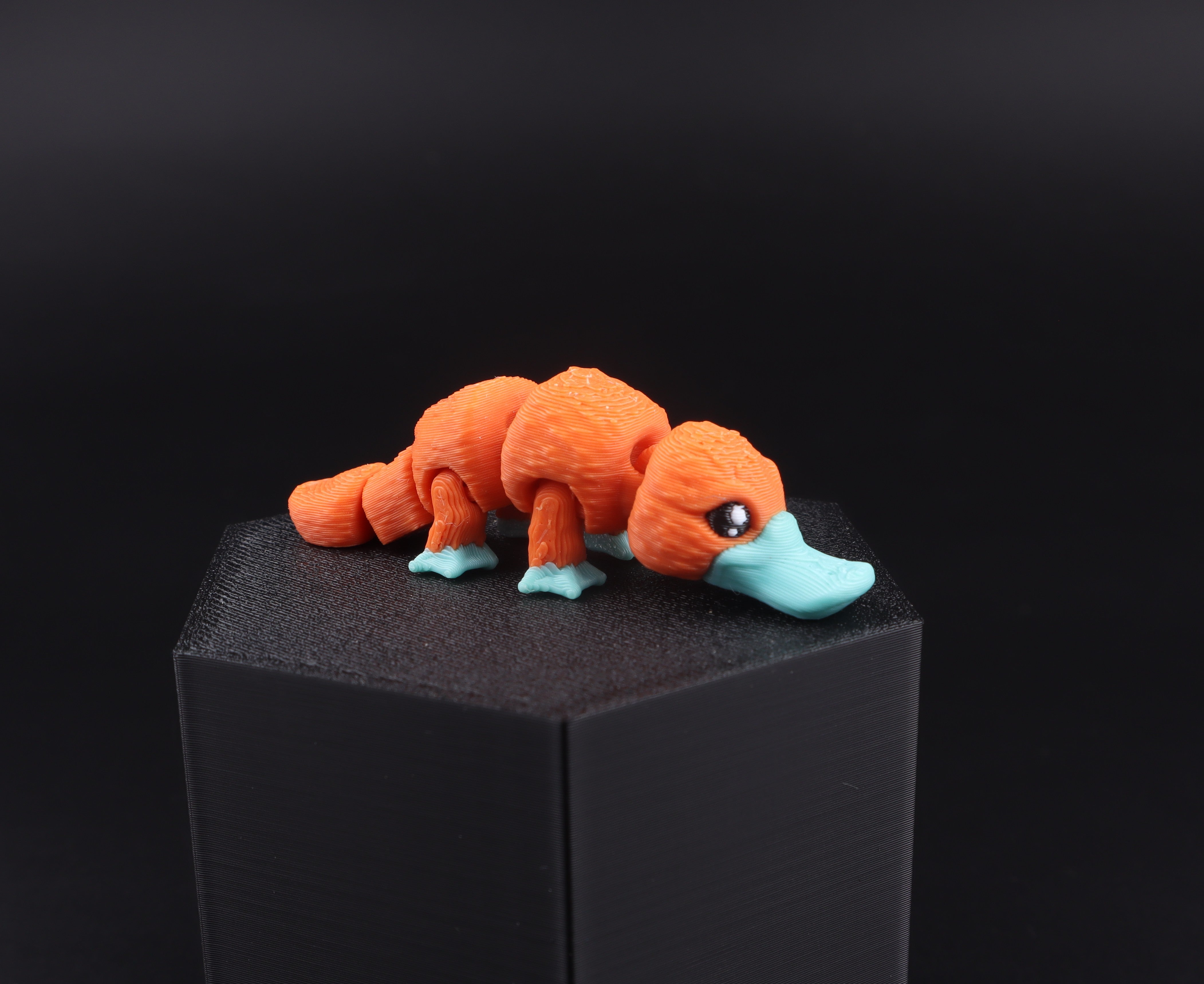 3D Printed Mini Water Animal Fidget Toy Pack – Flexible Party Favor Gift