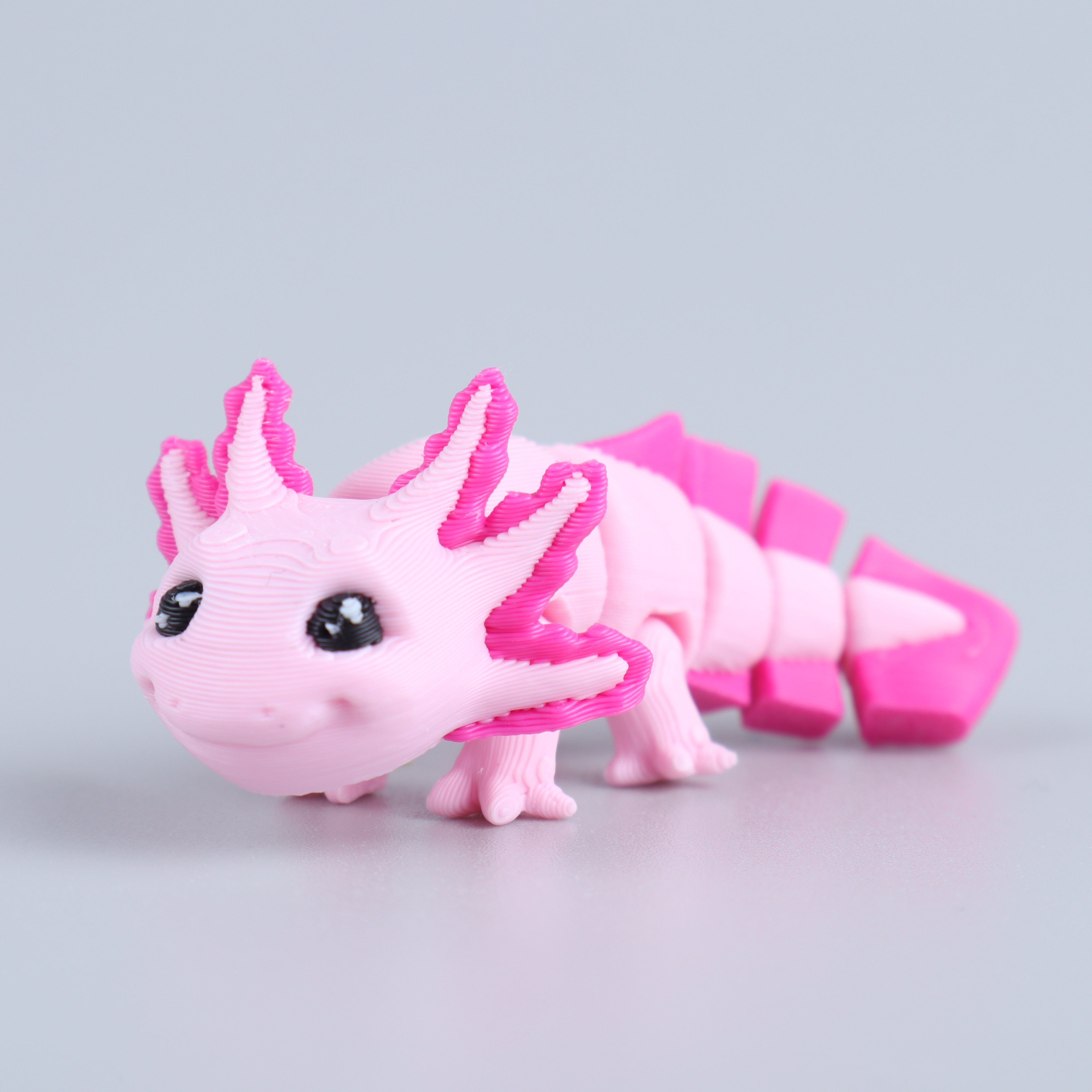3D Printed Mini Fidget Creature Toy Pack – Articulated Party Favor Gift