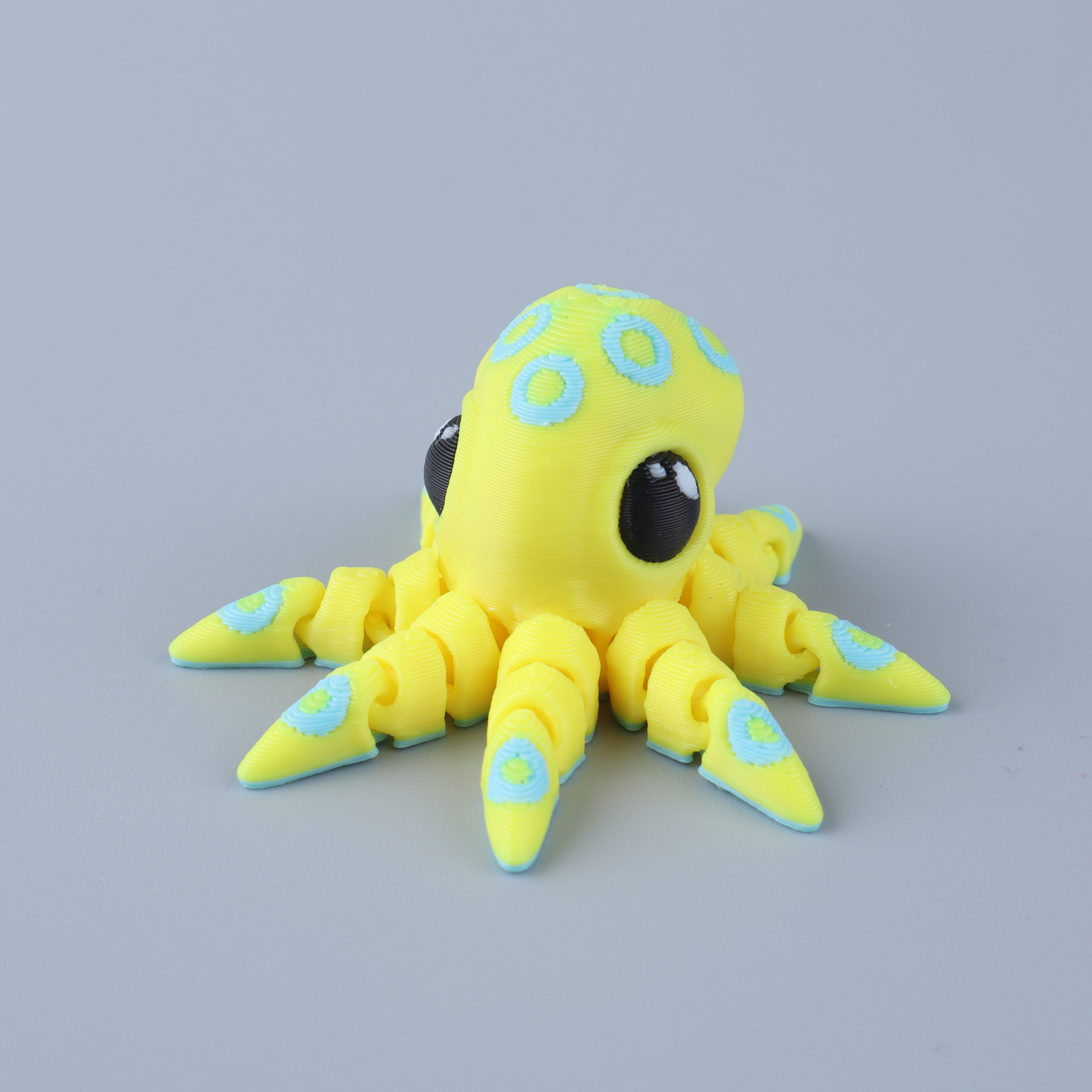 3D Printed Mini Fidget Creature Toy Pack – Articulated Party Favor Gift