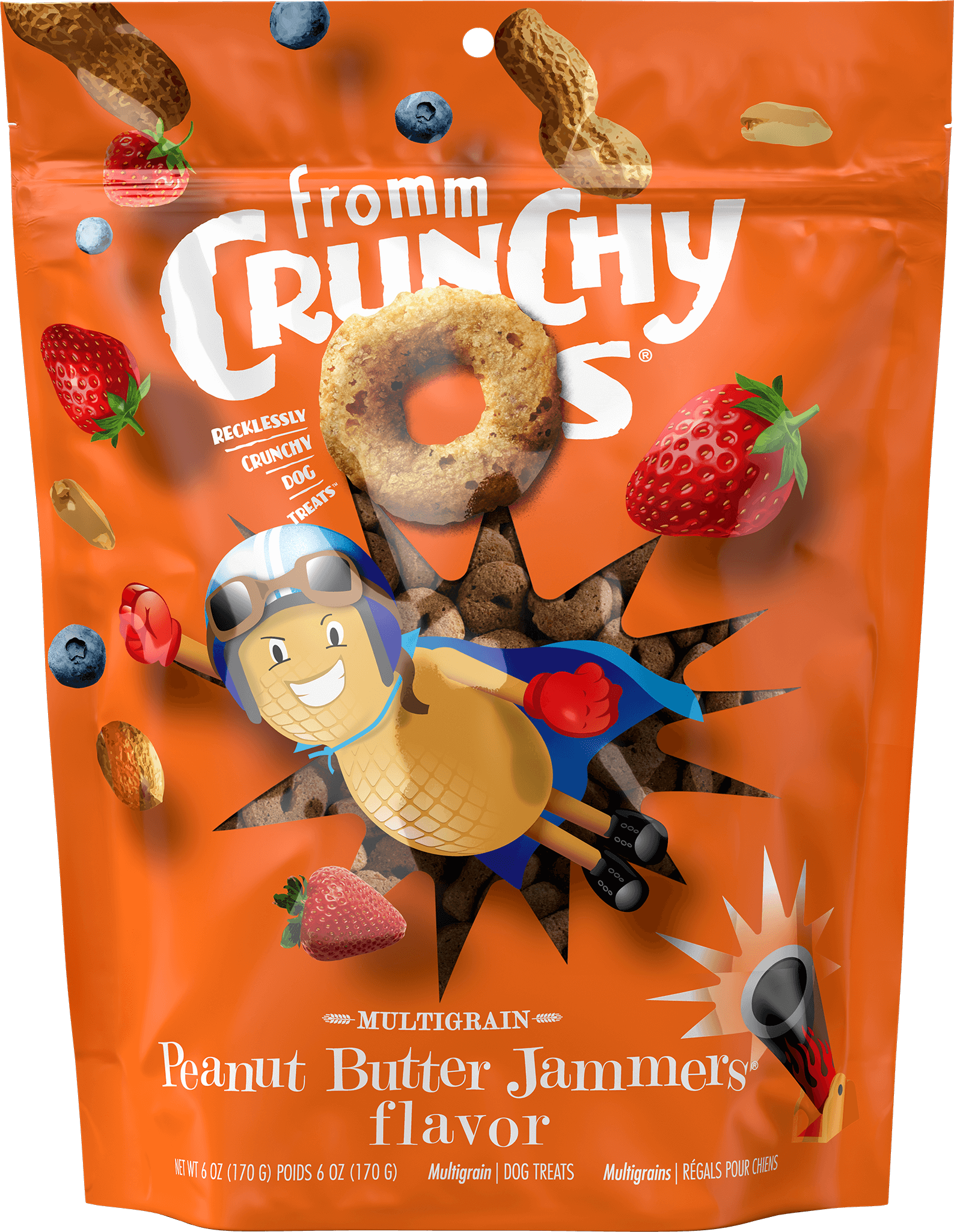 Fromm Crunchy Os P butter 6oz