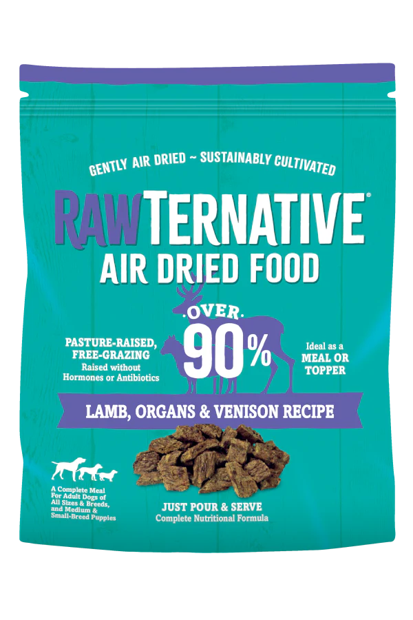 Rawternative Air Dried Dog Food Lamb Venison 1lb