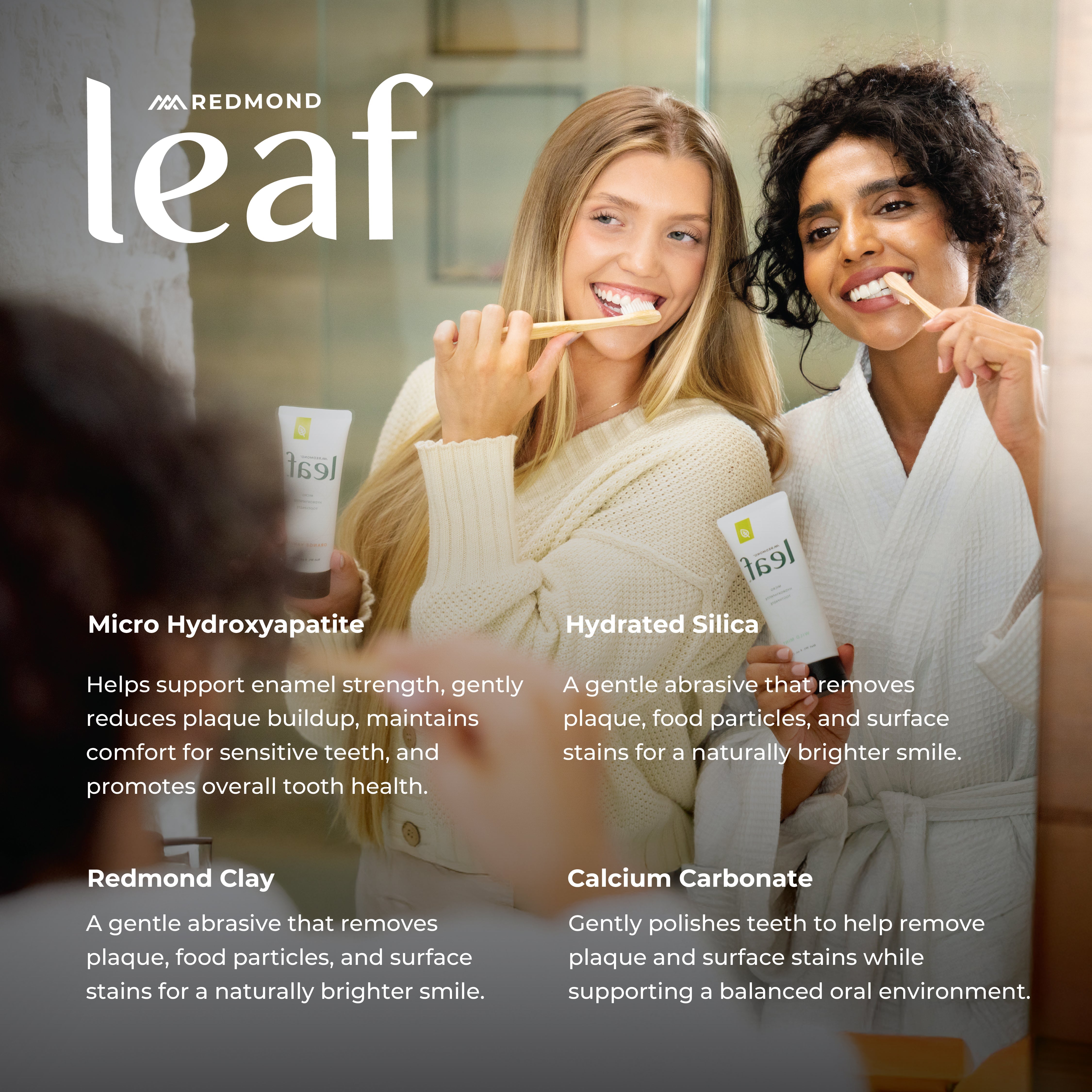 Leaf Toothpaste 4 oz Tubes