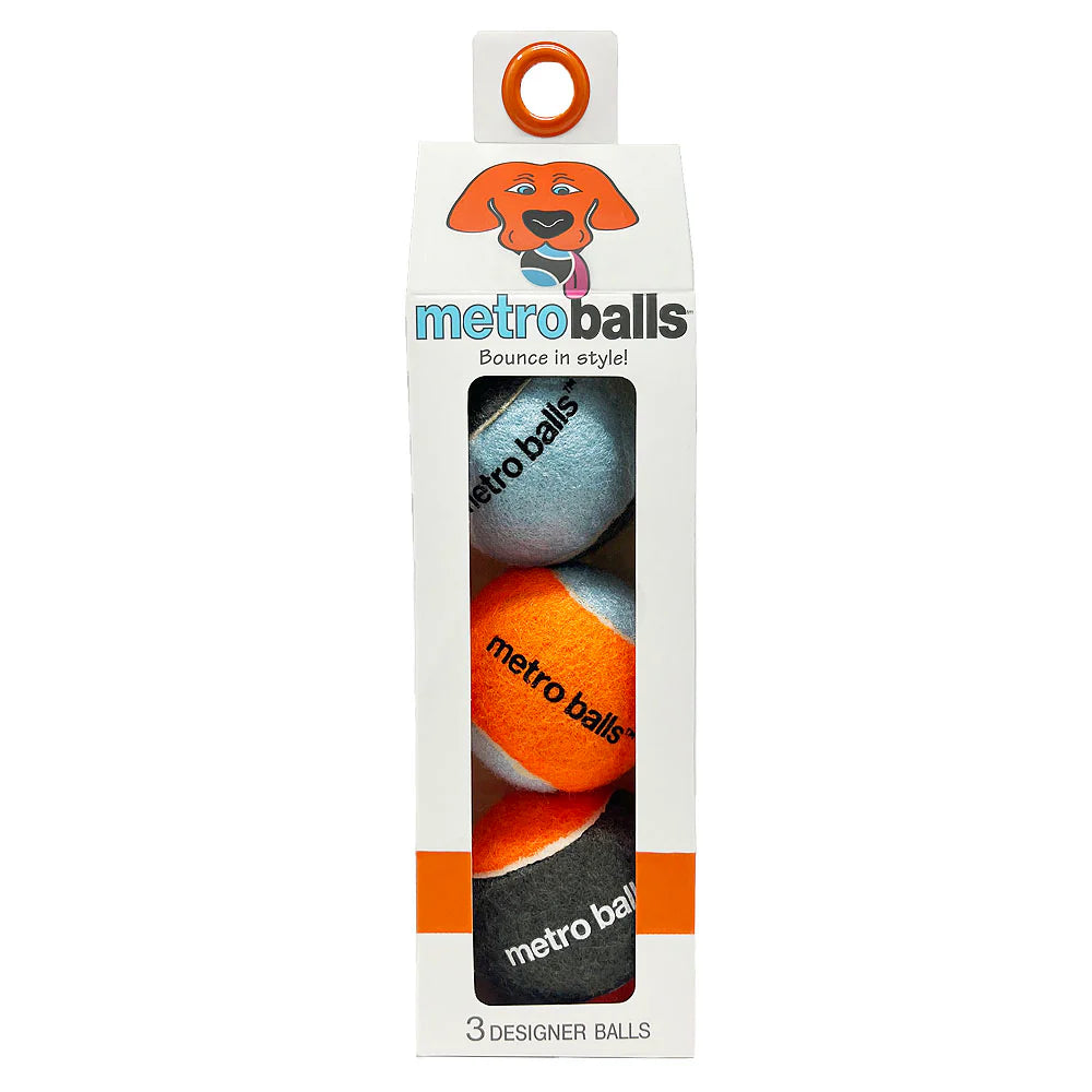 Metro Paws Metro Ball Orange