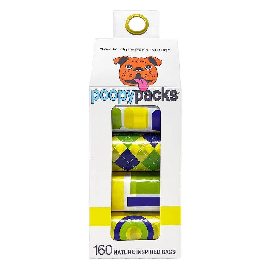 Metro Paws Poop Pack Yel 15ct