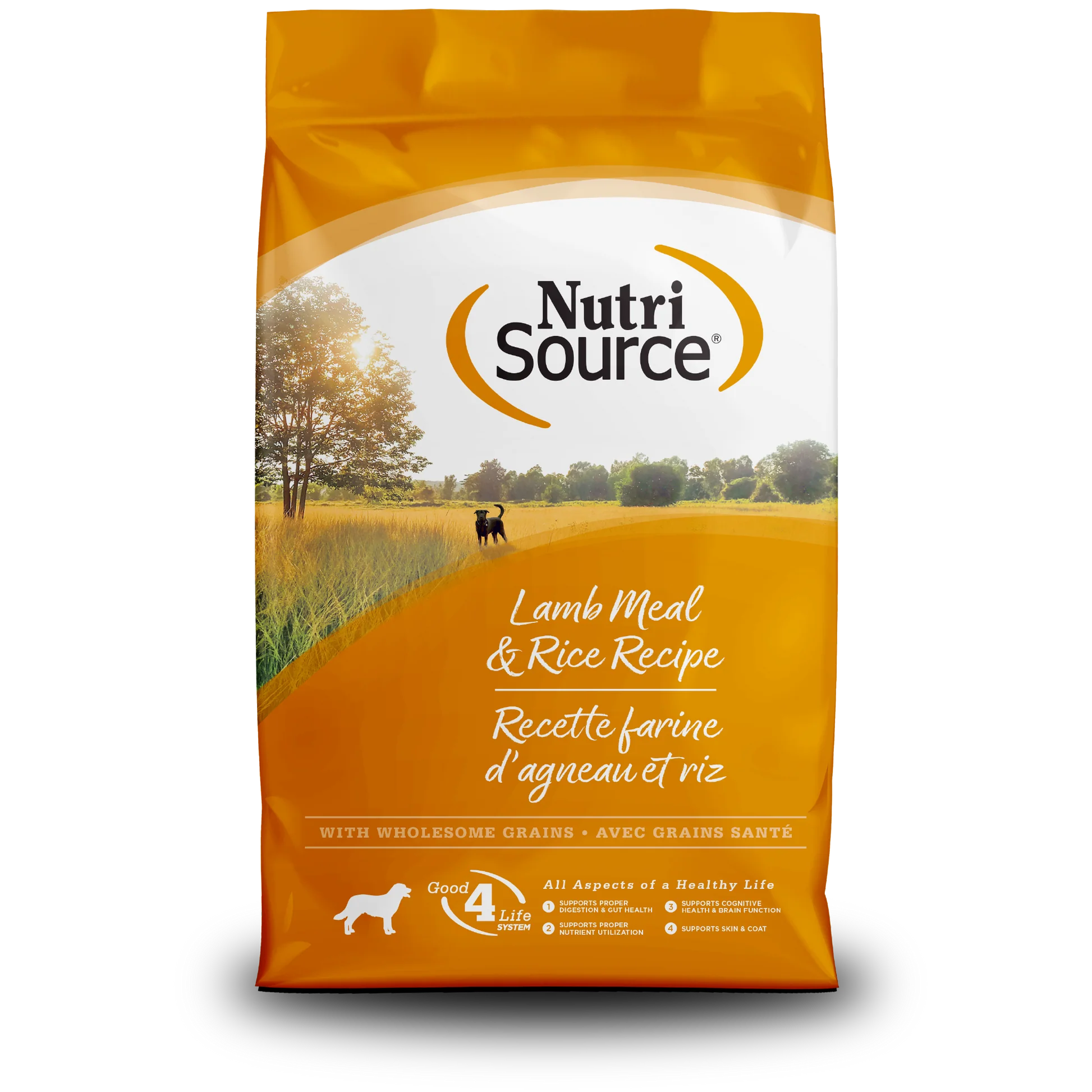 Nutri Source Lamb meal and Rice All Life Stages 26 lbs