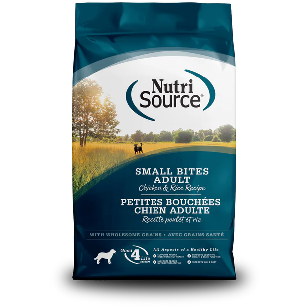 Nutri Source Chicken and Rice Recipe Small Breed Adult Dog 4lb