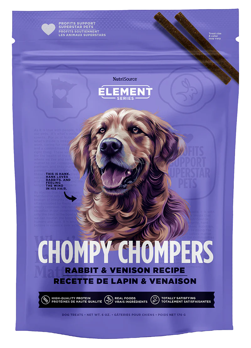 NutriSource CHOMPY RABBIT TREAT 6OZ