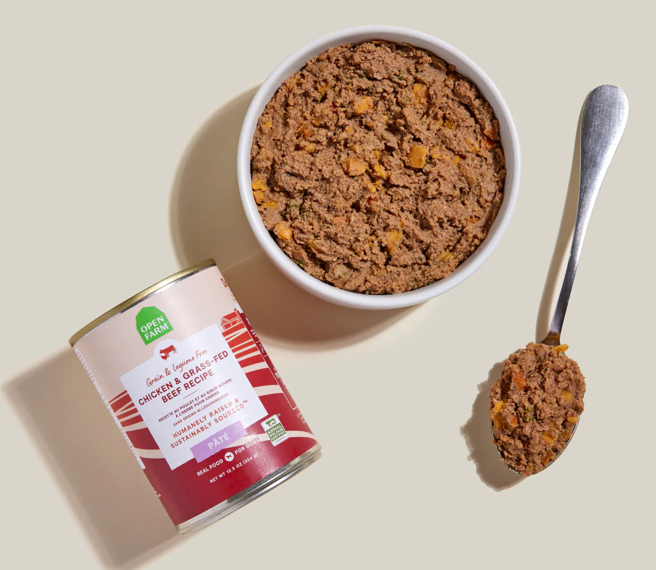 OPEN FARM CHICKEN AND GRASS-FED BEEF PATE CASE