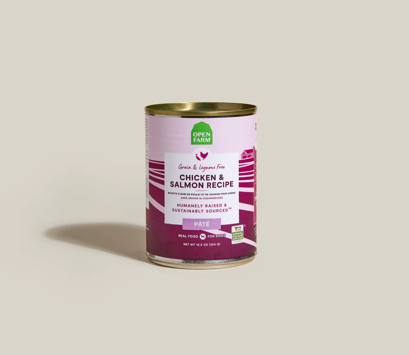 OPEN FARM CHICKEN AND SALMON PATE CASE