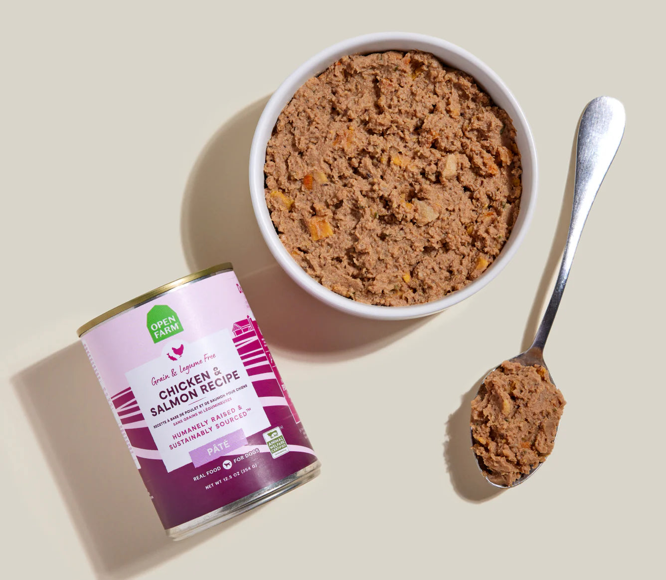 OPEN FARM CHICKEN AND SALMON PATE CASE