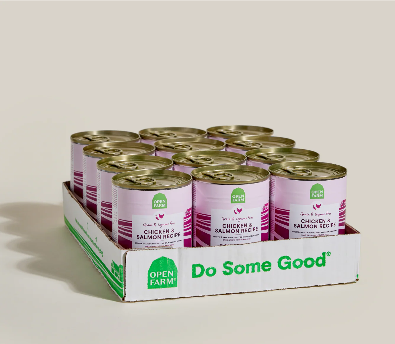 OPEN FARM CHICKEN AND SALMON PATE CASE