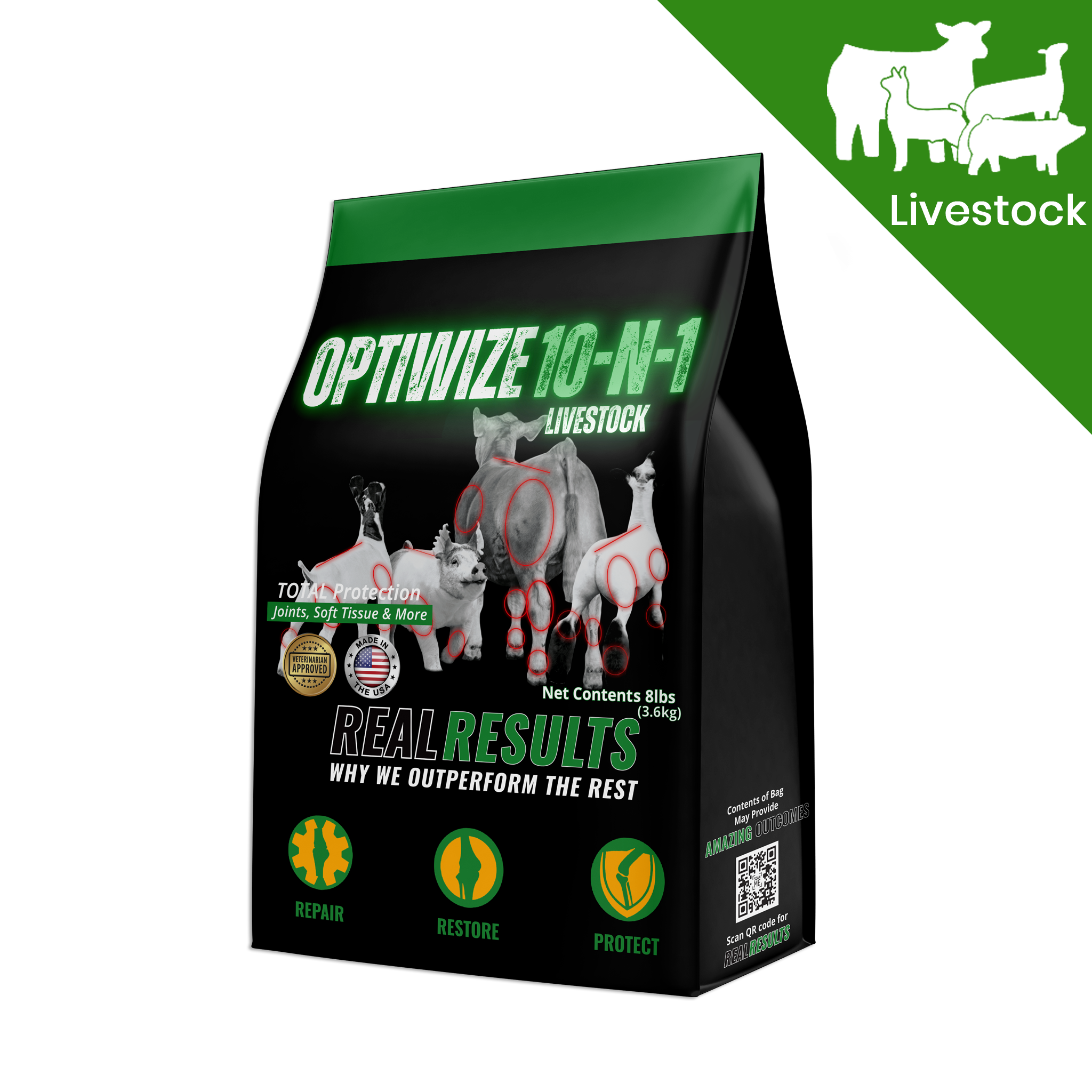 OptiWize Collagen +Plus Livestock Joint Supplement