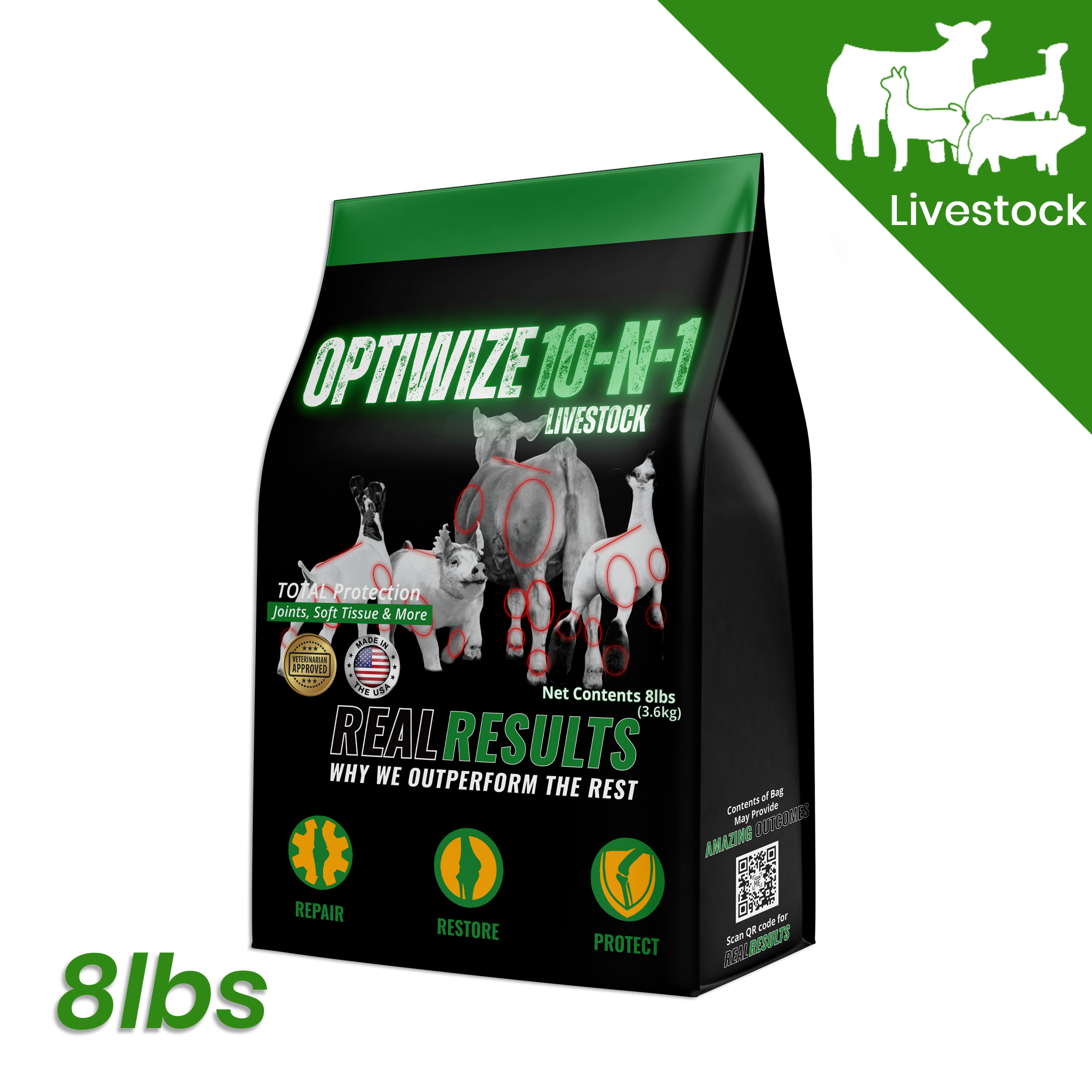 OptiWize Collagen +Plus Livestock Joint Supplement