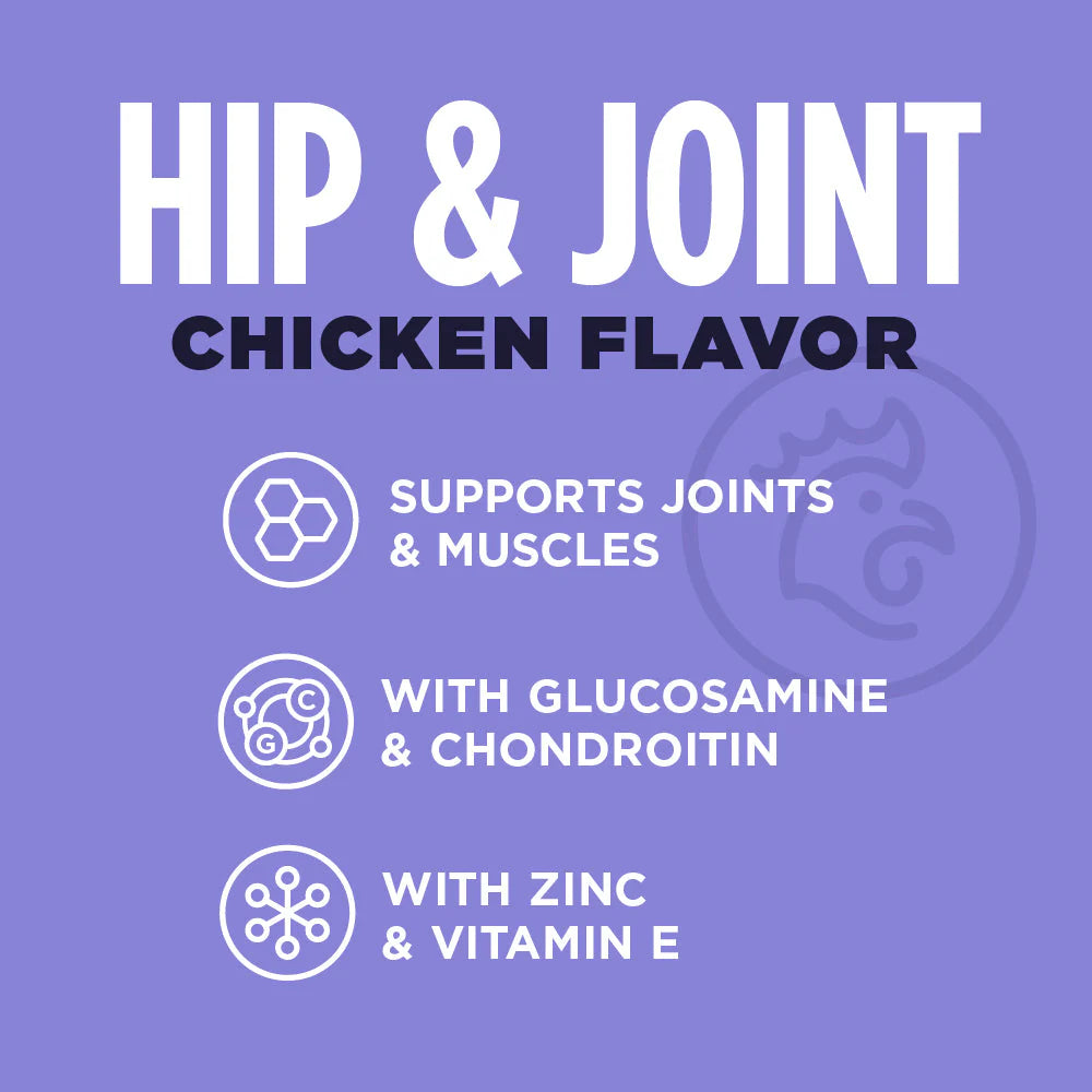 NutriSource Pure Vita Hip & Joint Dog Treats 6oz