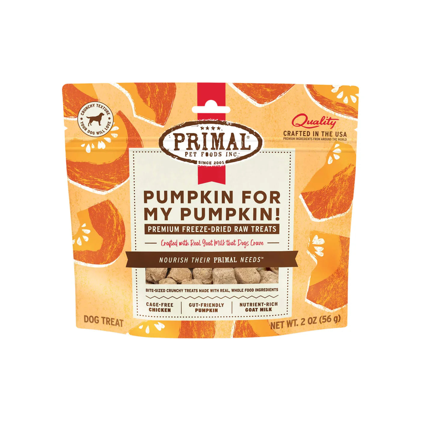 primal PUMPKIN FD TREAT 2OZ