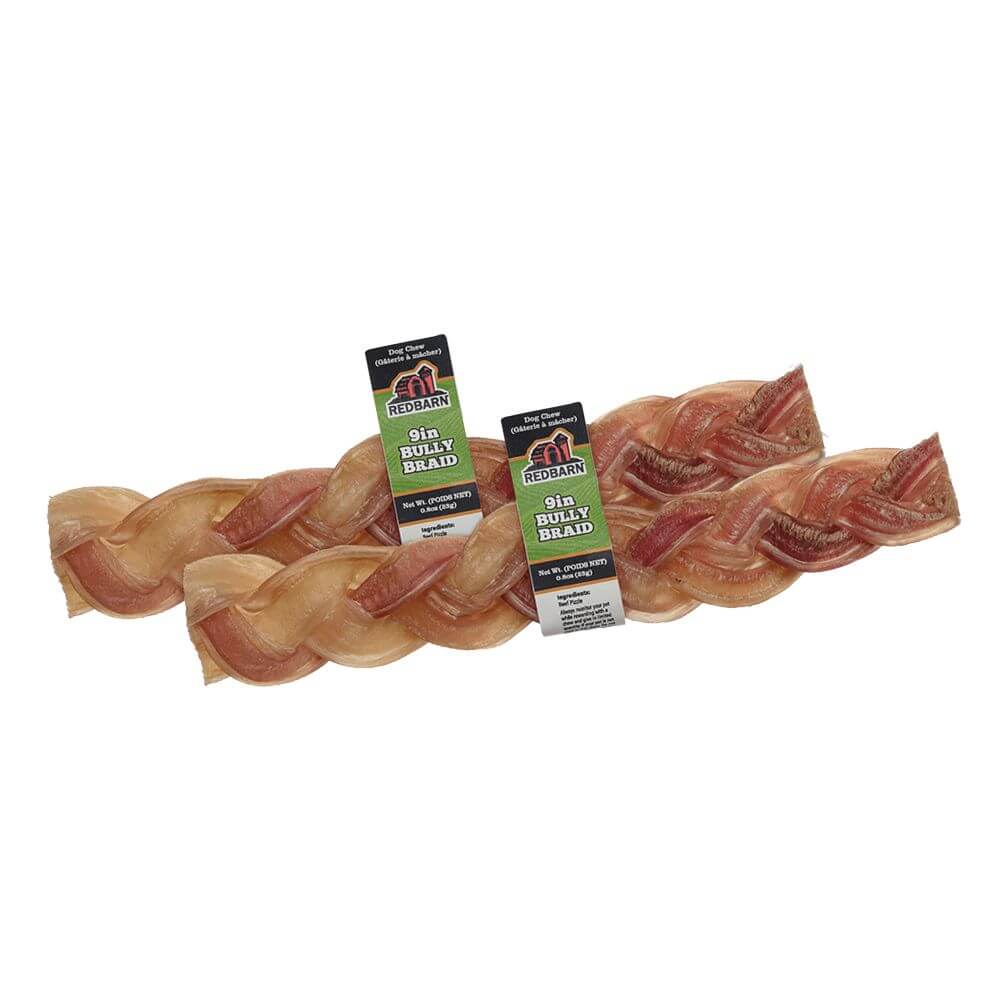 RB Bully Stick Braided 9"
