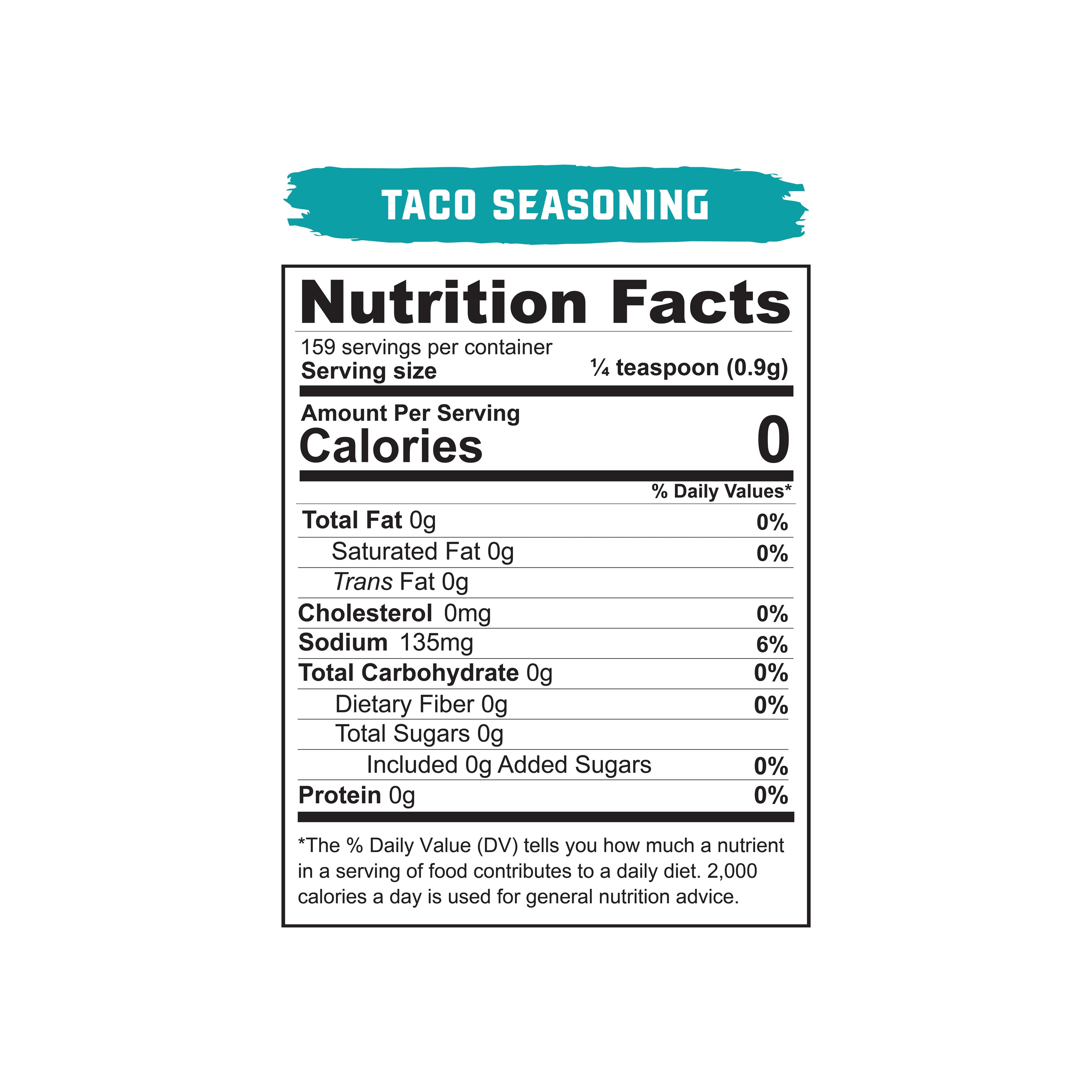 Real Salt Taco Seasoning