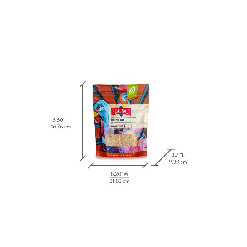 Real Salt Seasonings Brine Kit (14.87 oz pouch)