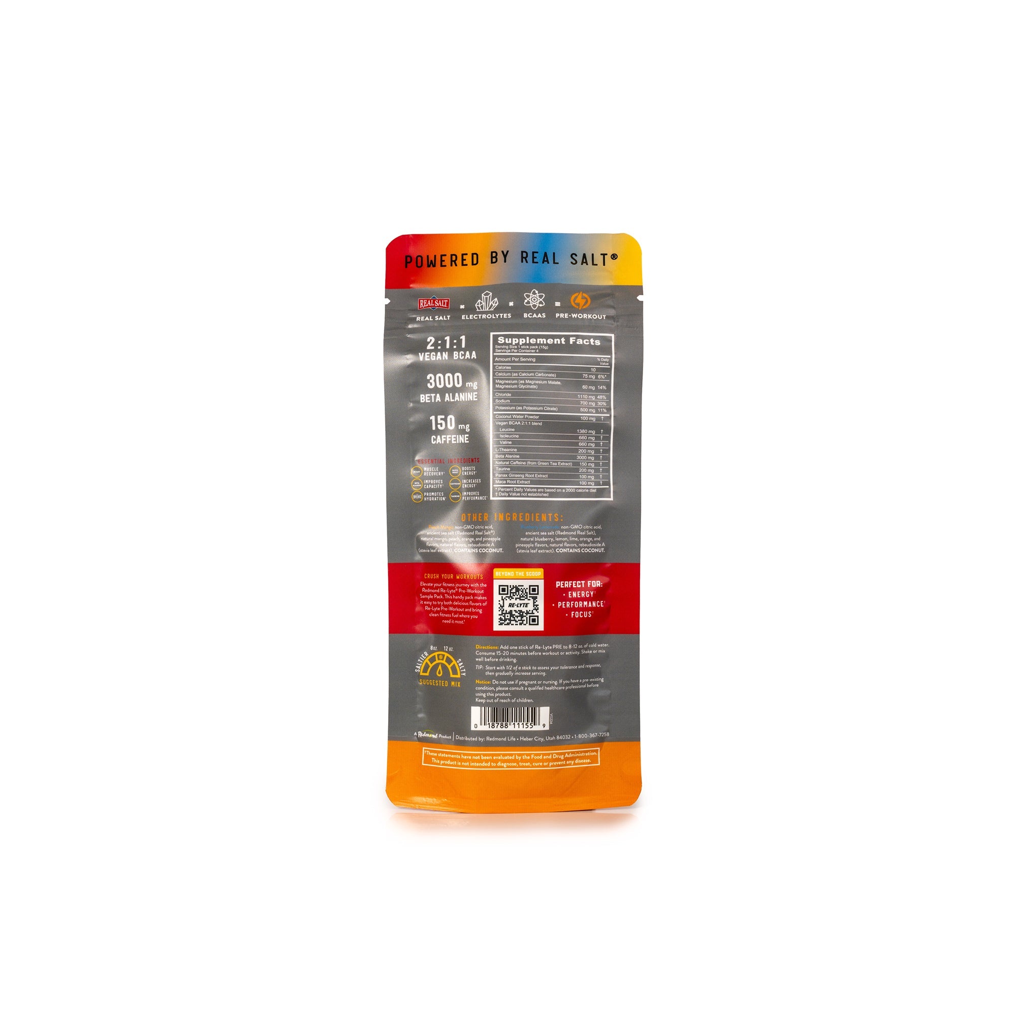 Re-Lyte® Pre-Workout Sample Pack (4 ct.)
