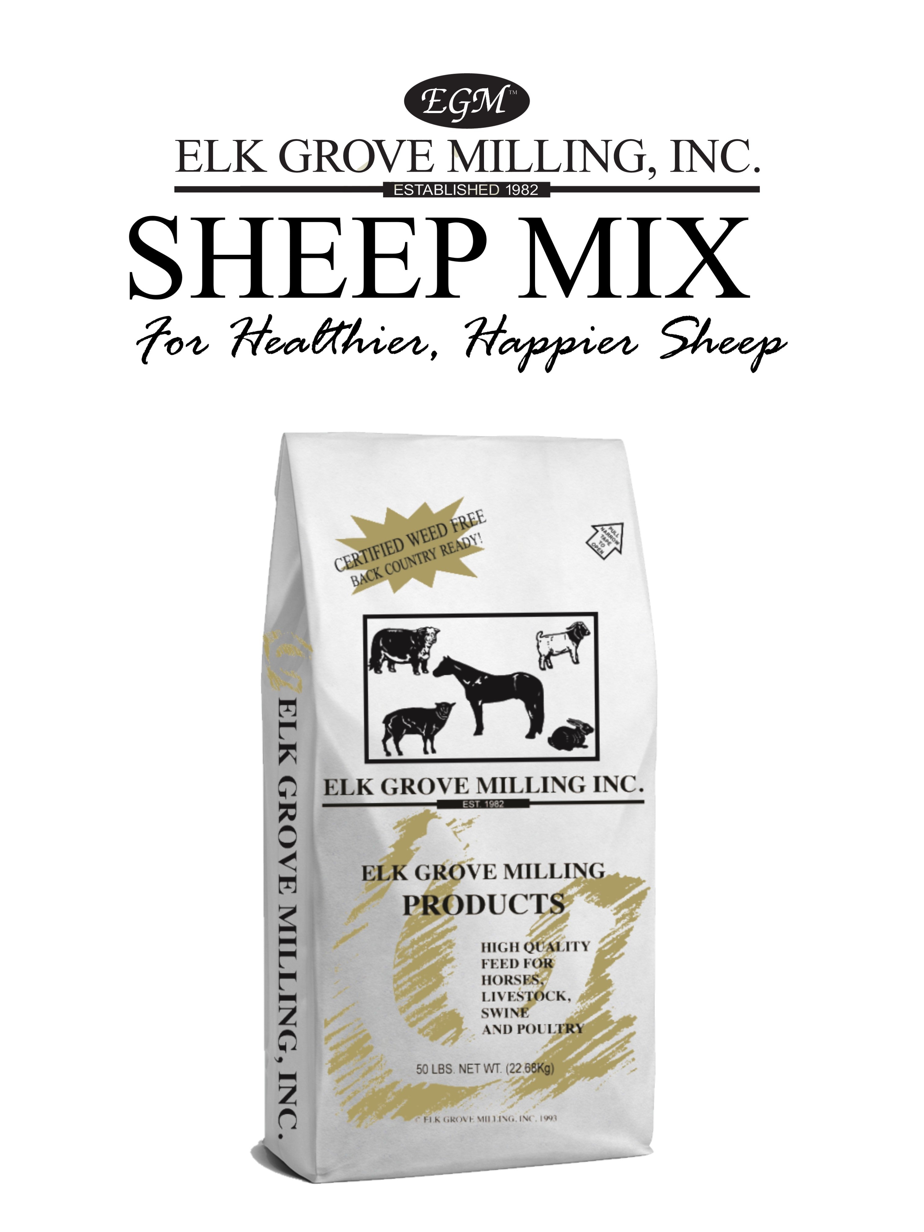 EG SHEEP MIX 50LB