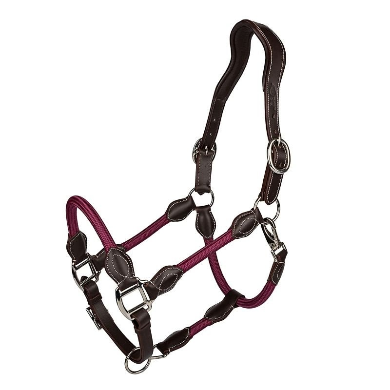 Oak Equestrian brand Leather Rope Halter