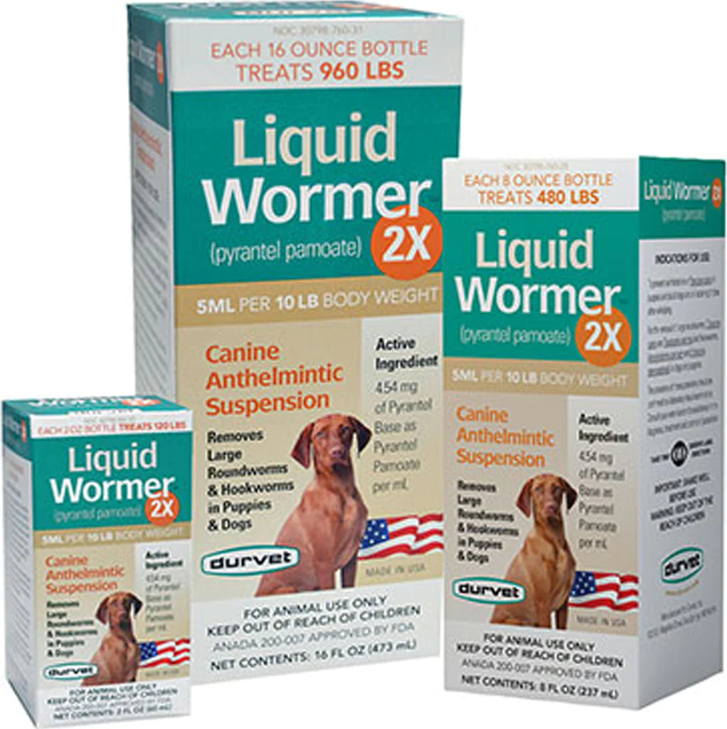 LIQUID WORMER 2X DOG 16oz