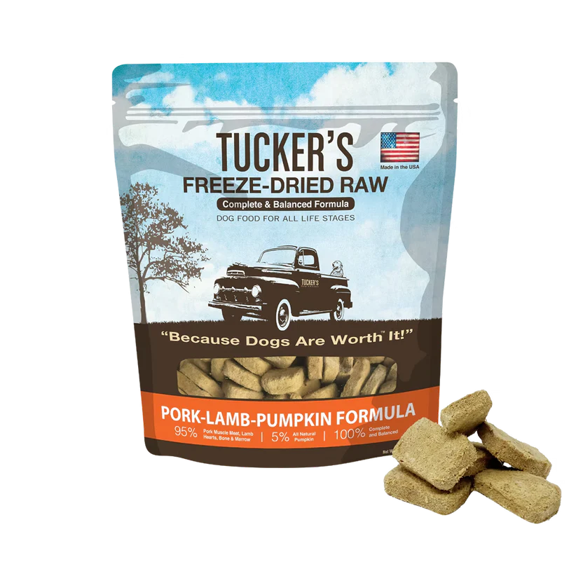 Tuckers Pork-Lamb-Pumpkin Freeze-Dried Recipe 14 oz
