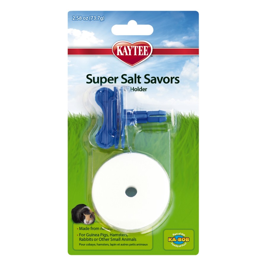 SALT SAVORS W/HOLDER WHT