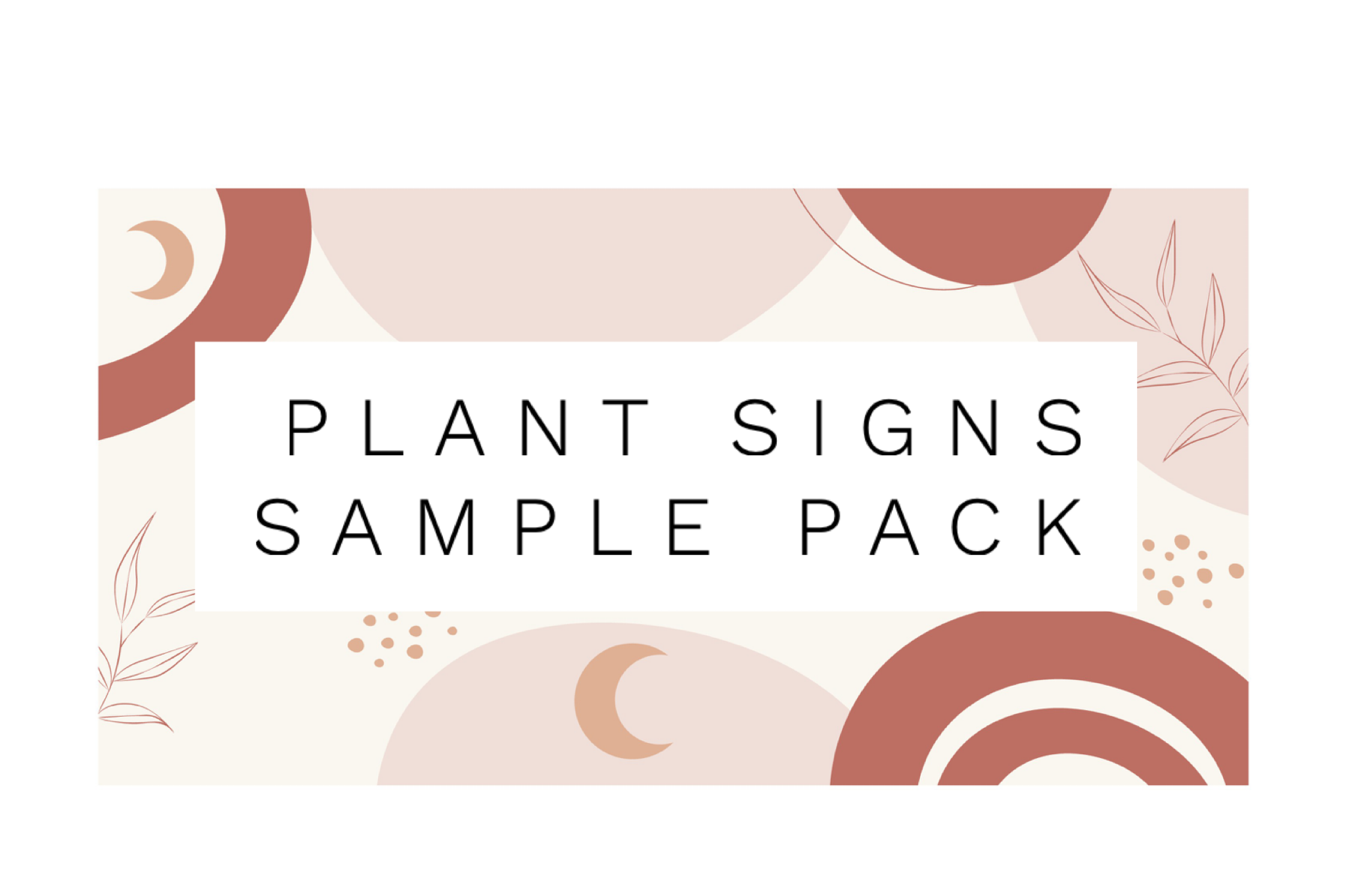 Plant Stakes Sampler Pack NEW