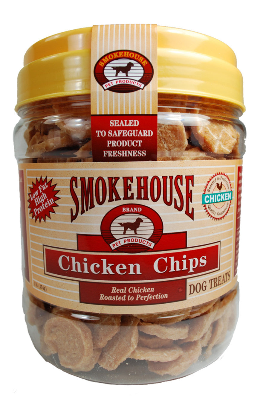 SMO TREAT CHKN CHIPS SM 1# TUB