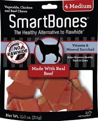 SMARTBN BF DOG TRT MD 4PCK