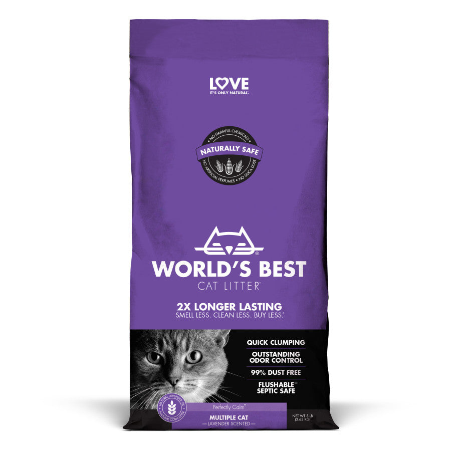 WORLD'S BEST CATlav LITTER 8LB